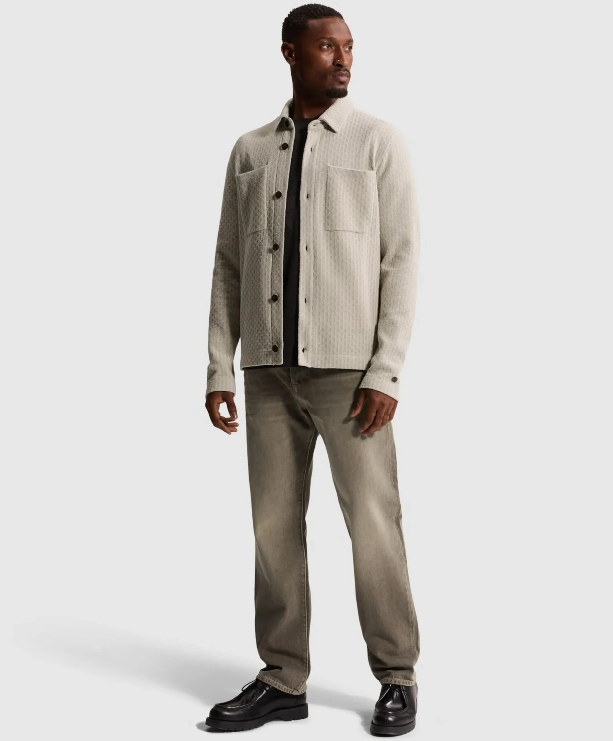 Heren vest wit