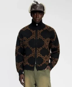 Heren vest zwart