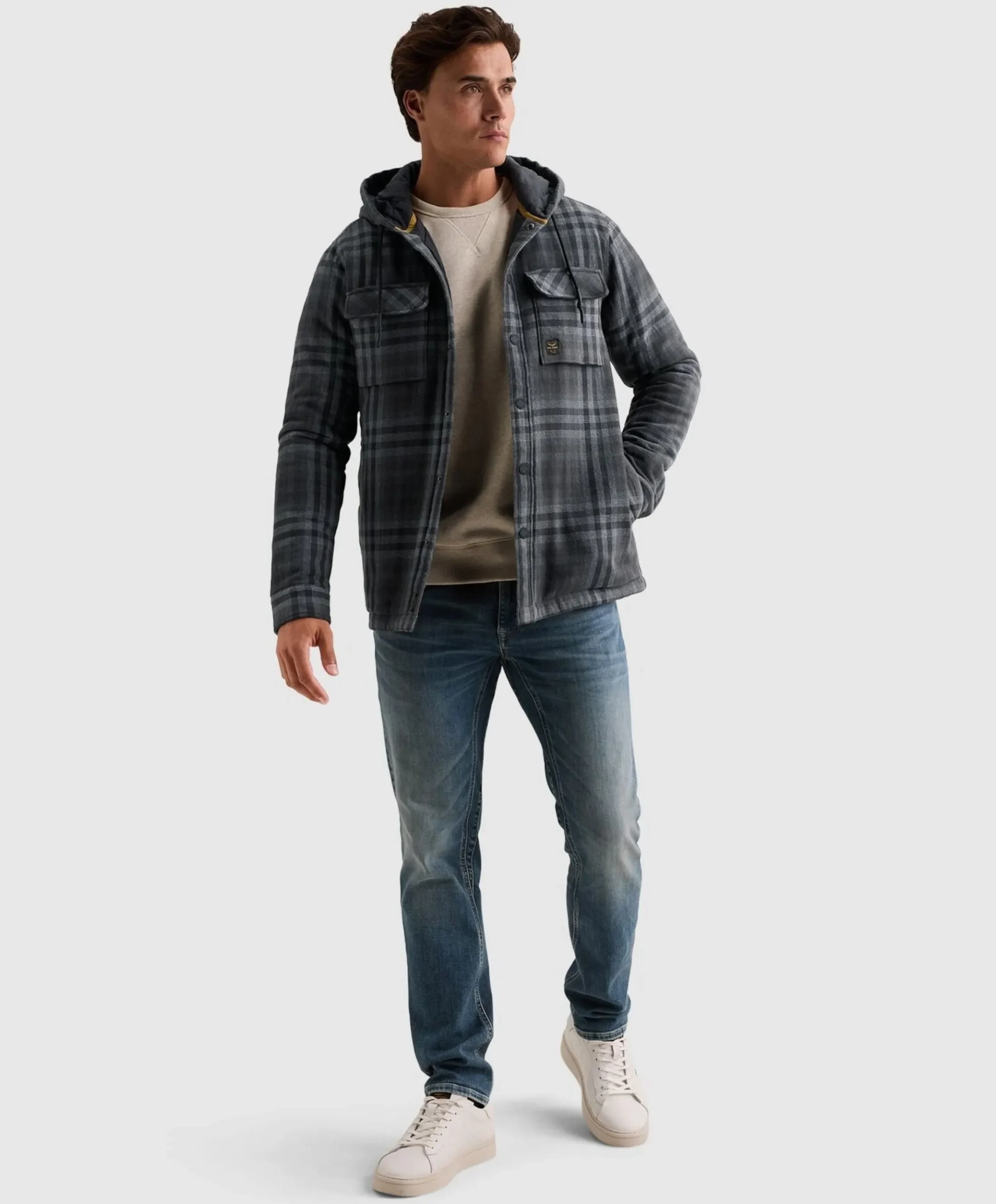 Heren vest zwart