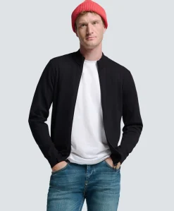 Heren vest zwart