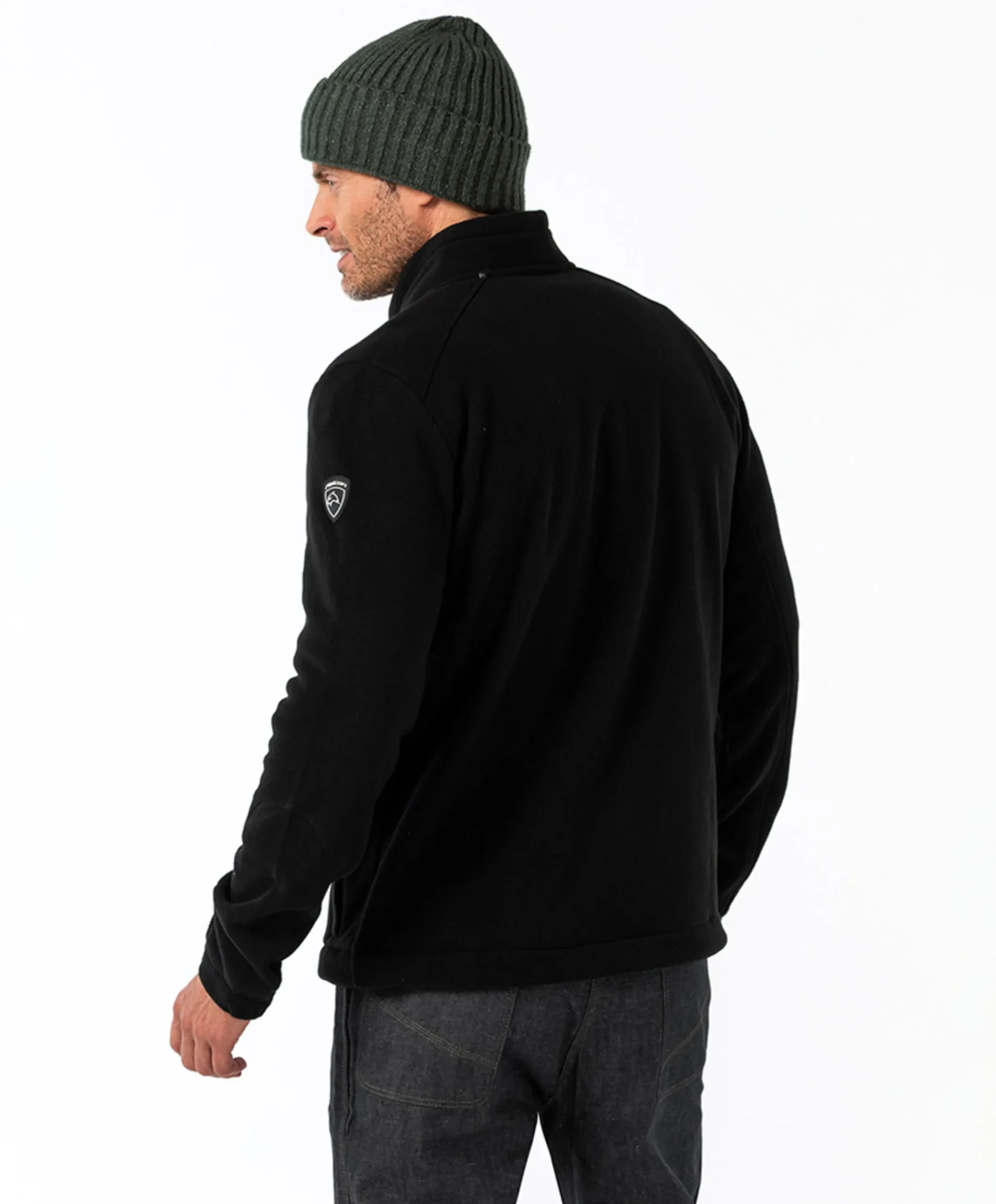 Heren vest zwart