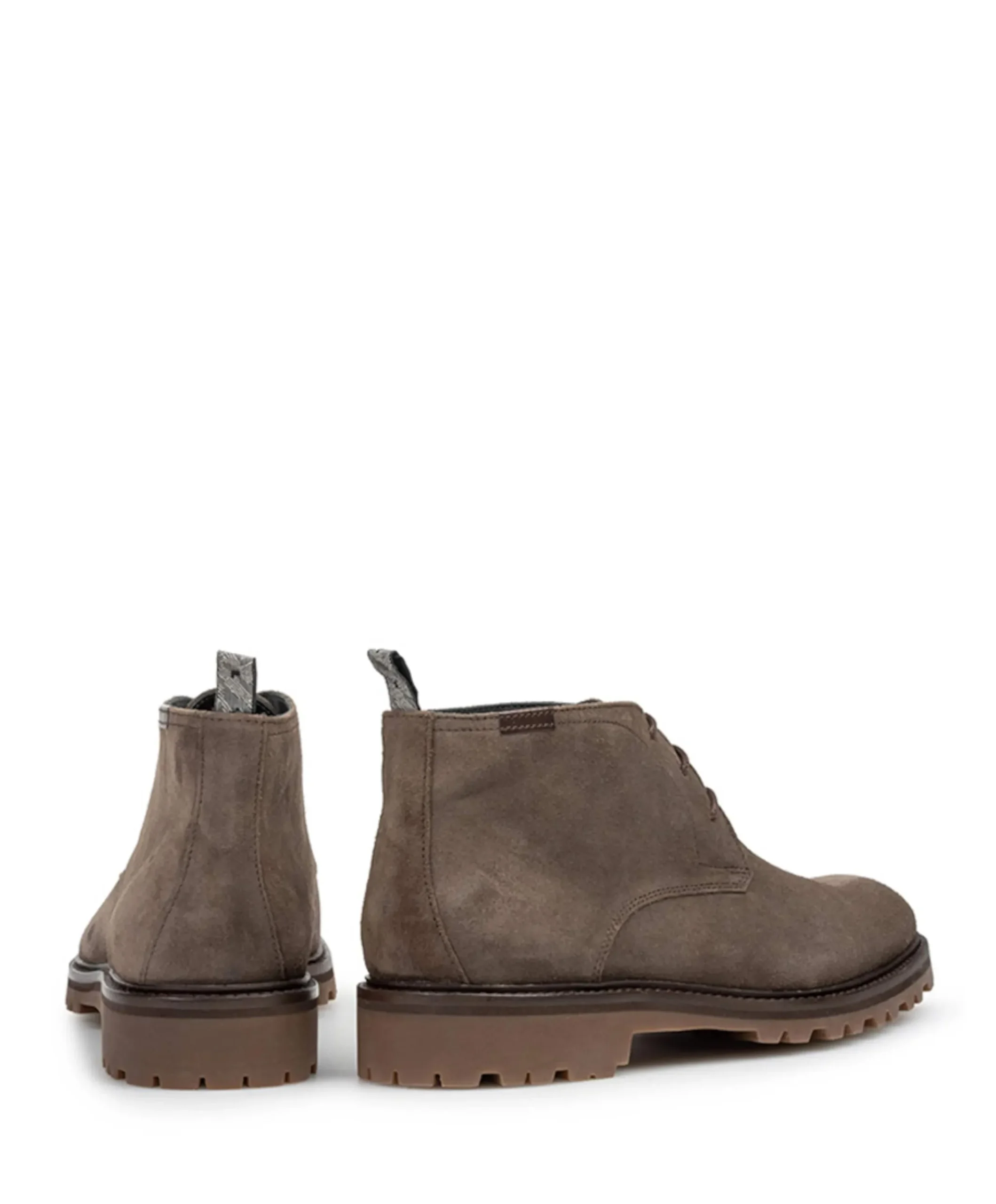 heren veterboots beige