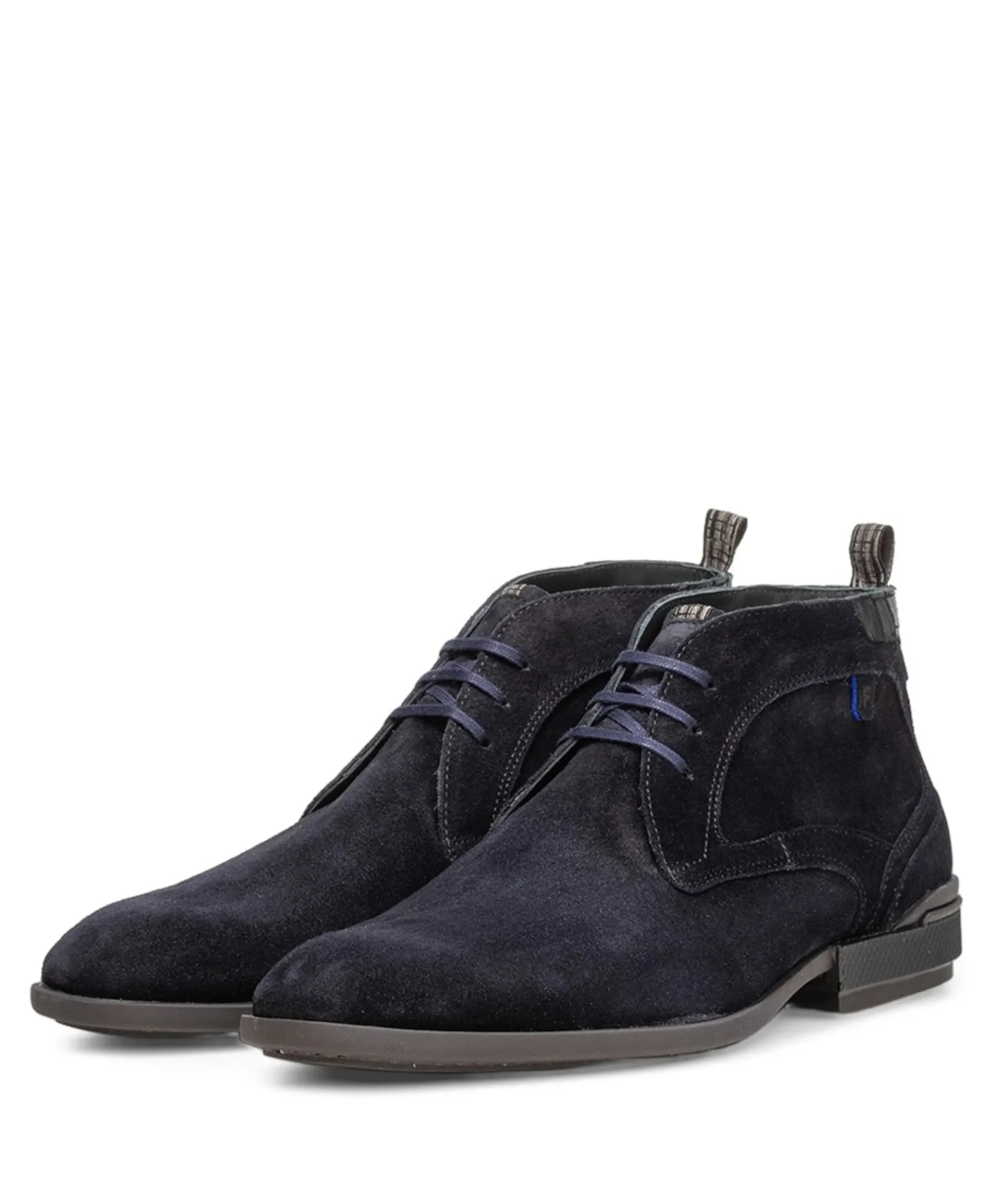 heren veterboots blauw