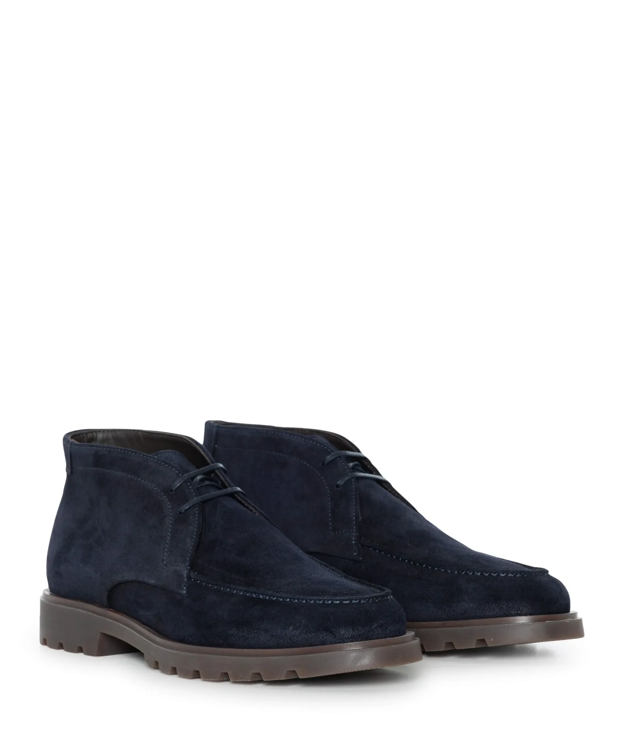 heren veterboots blauw