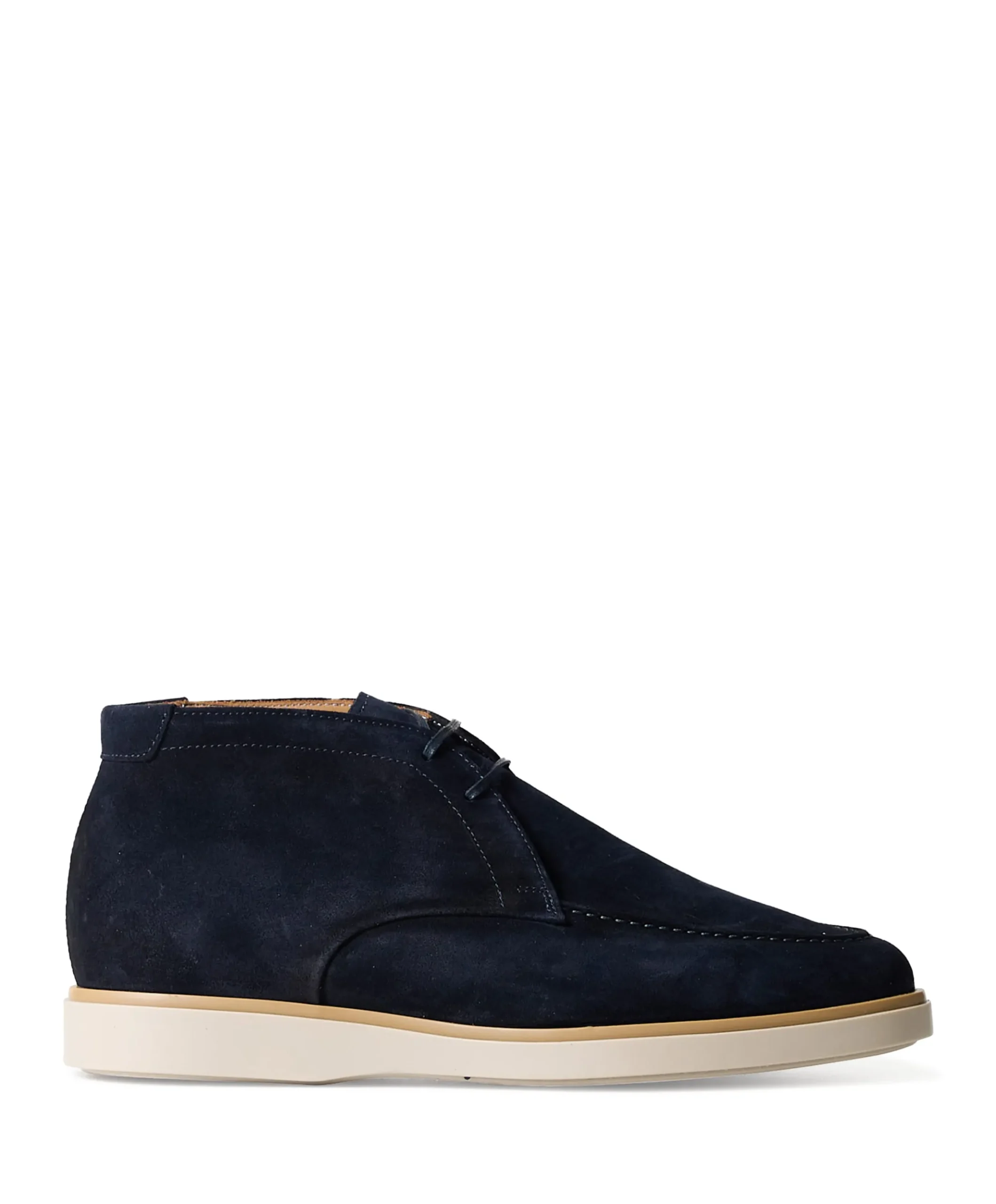 heren veterboots blauw