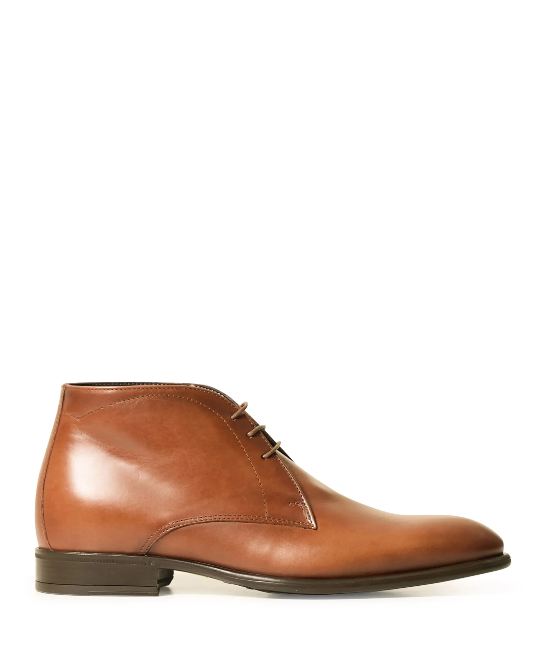 Heren veterboots bruin