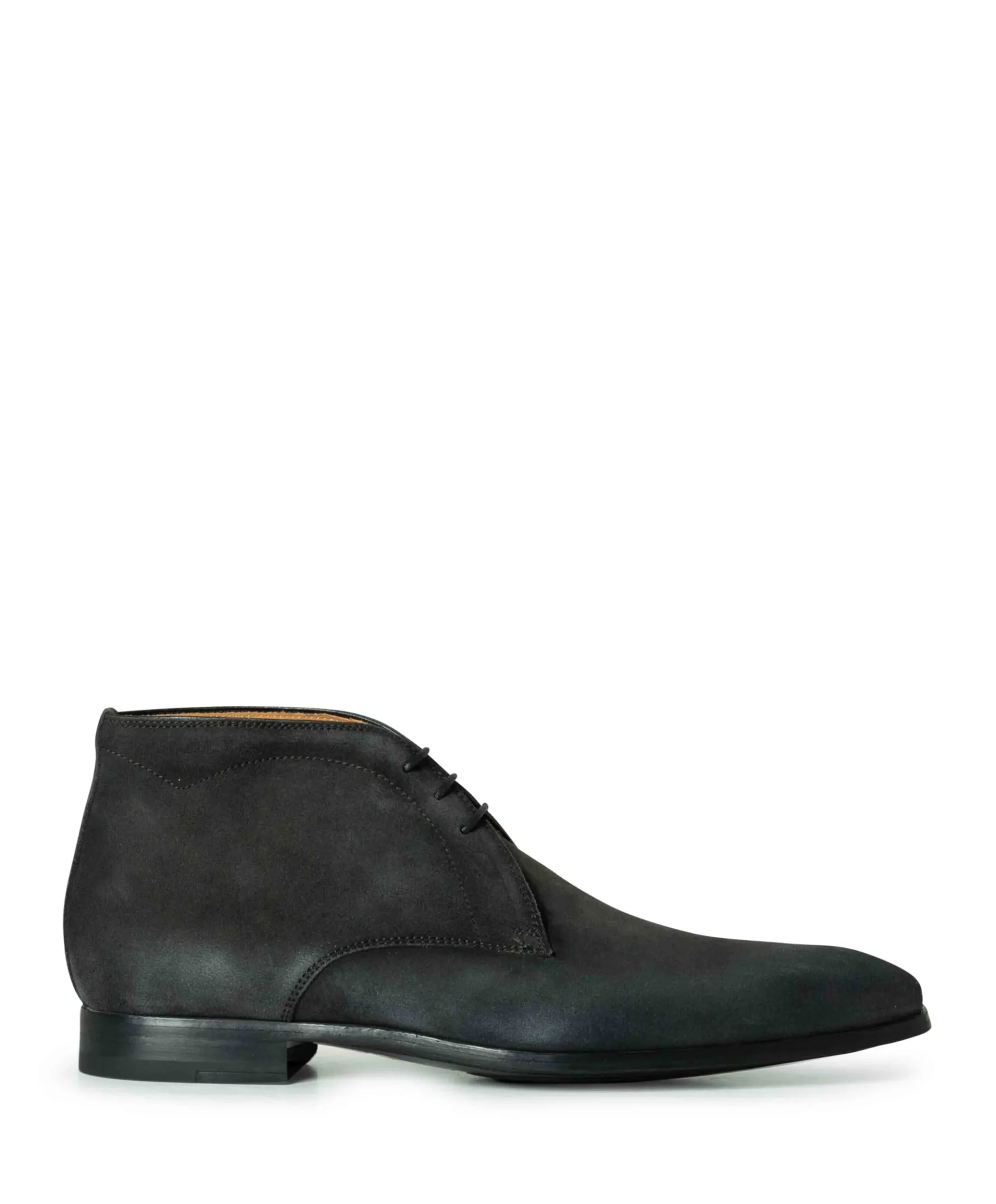 heren veterboots grijs