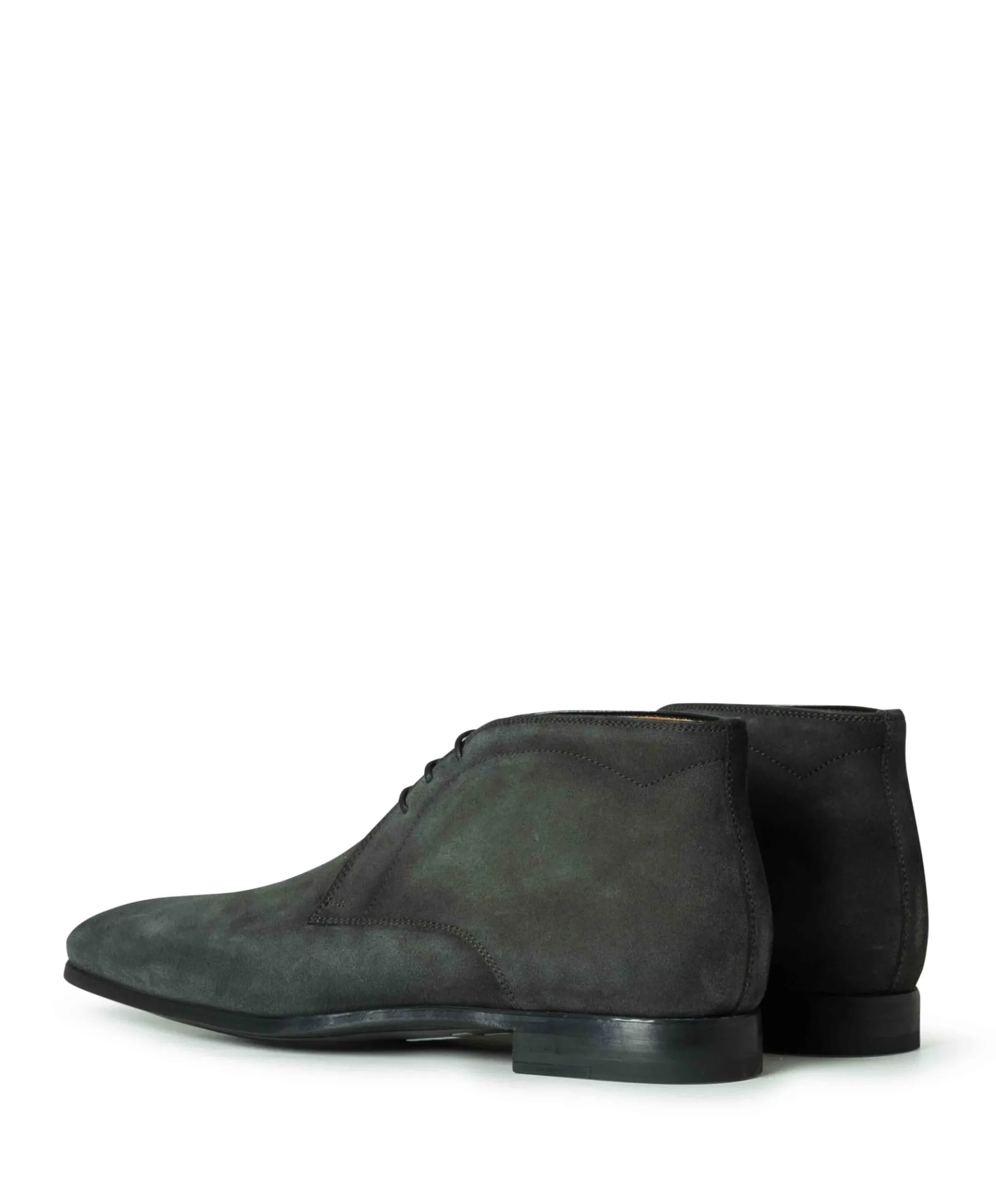 heren veterboots grijs