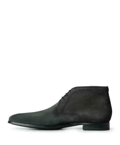 heren veterboots grijs