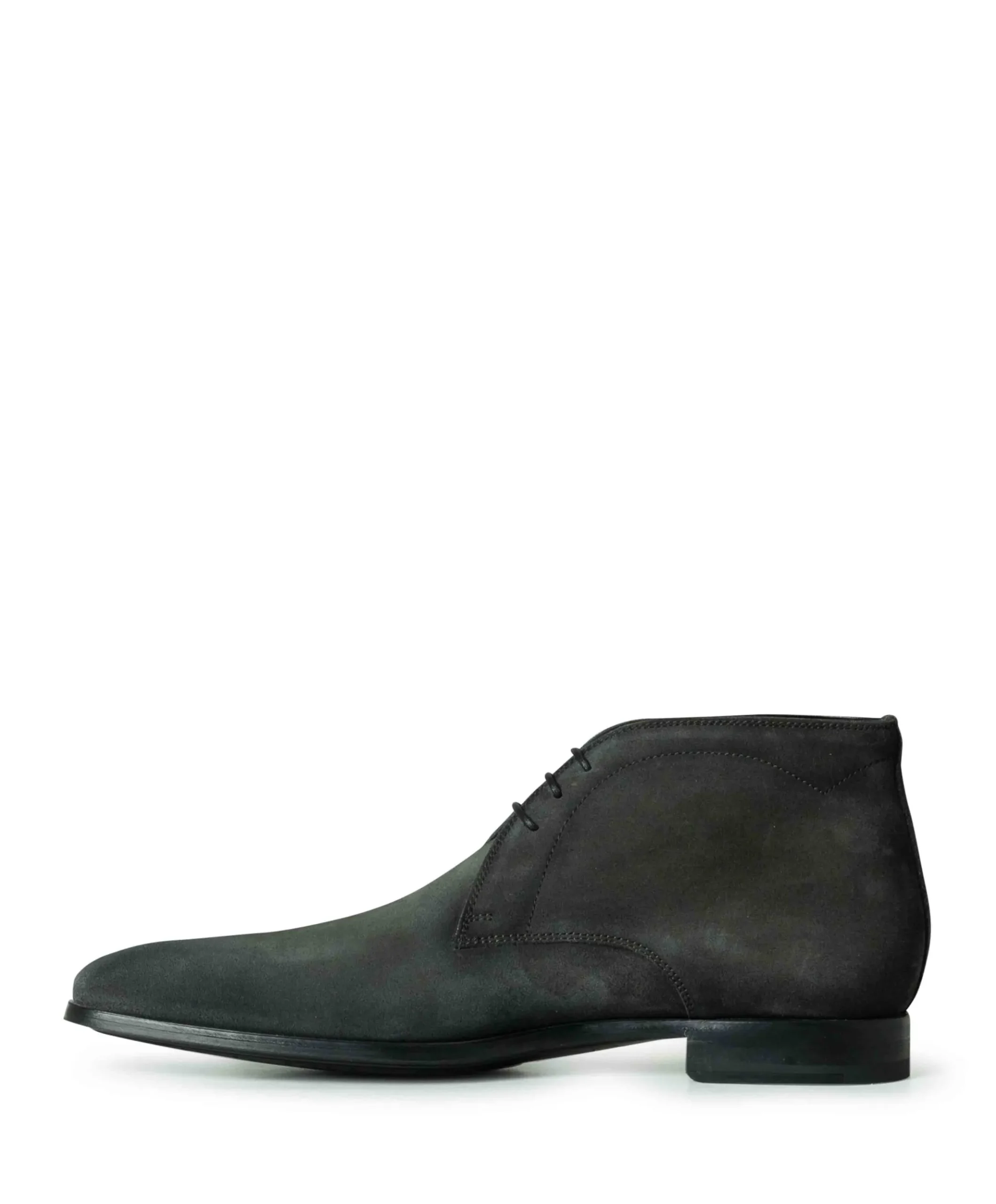 heren veterboots grijs