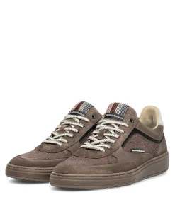 heren veterschoenen beige
