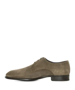 Heren veterschoenen beige