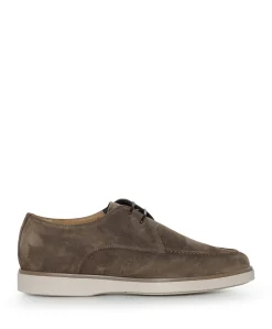 heren veterschoenen beige