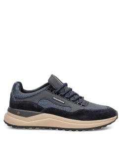 heren veterschoenen blauw