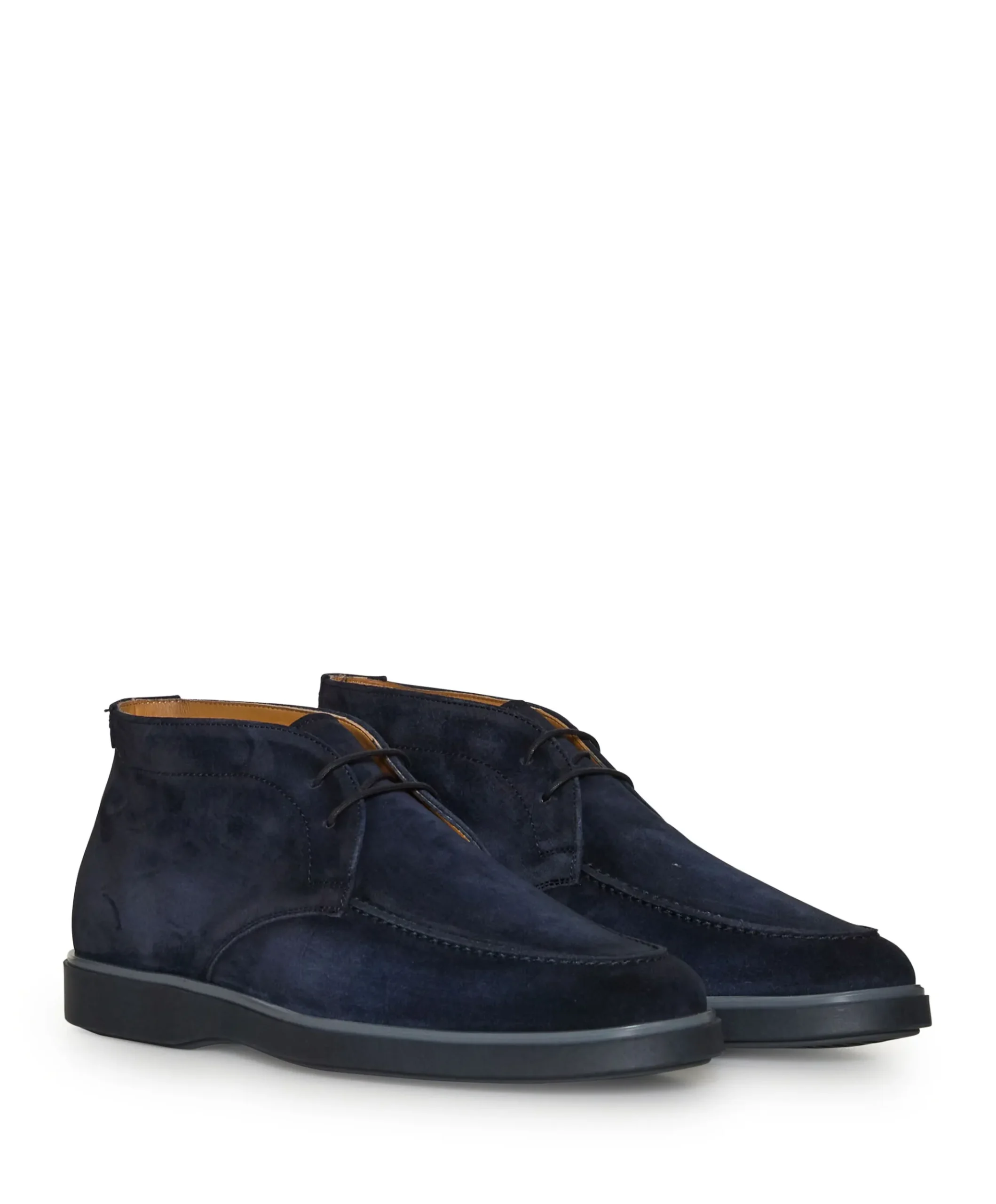 heren veterschoenen blauw