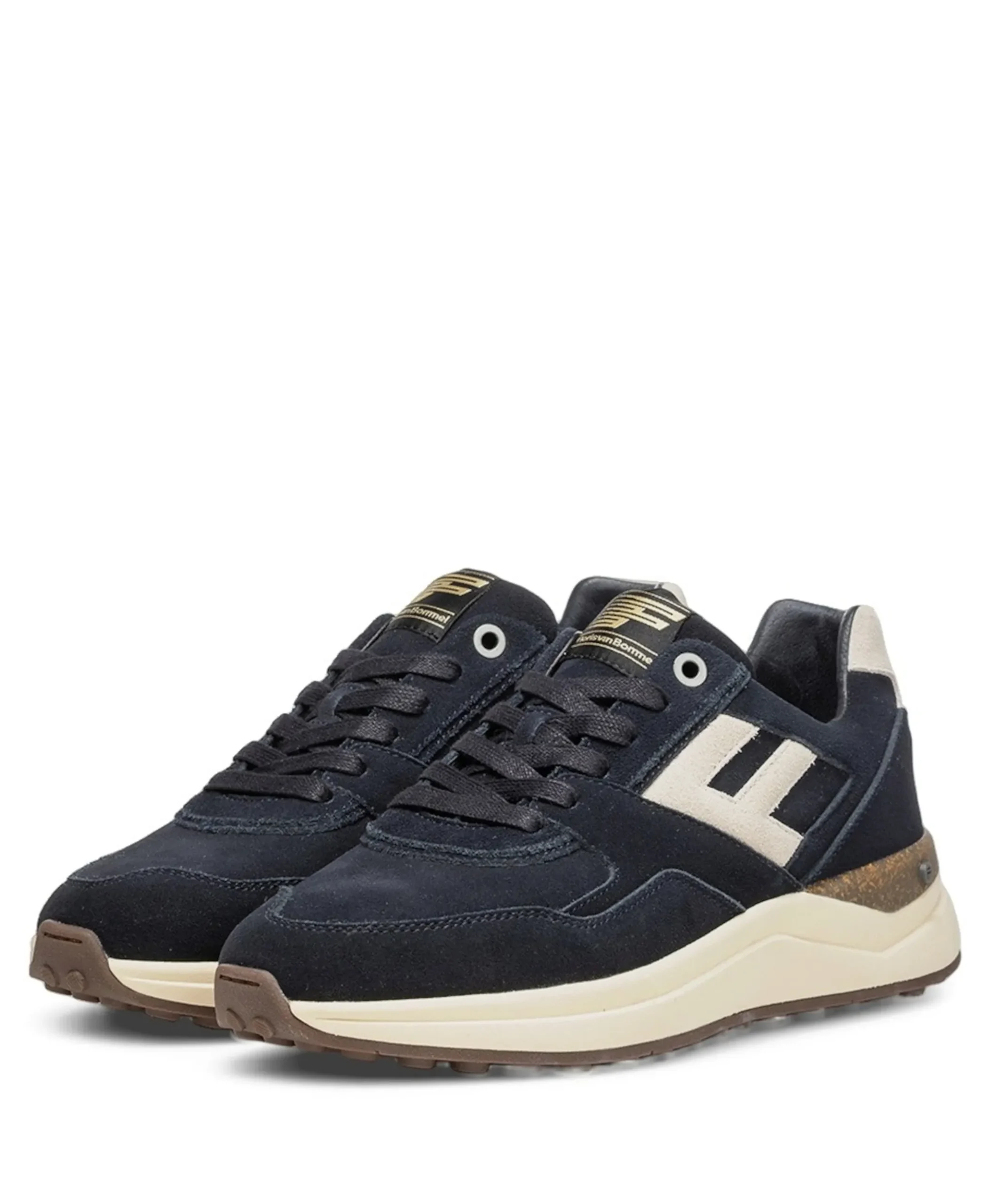 heren veterschoenen blauw
