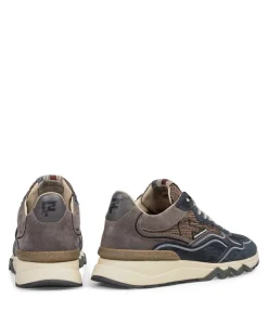 heren veterschoenen blauw