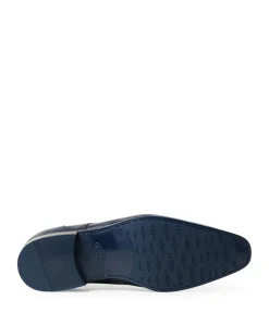 Heren veterschoenen blauw