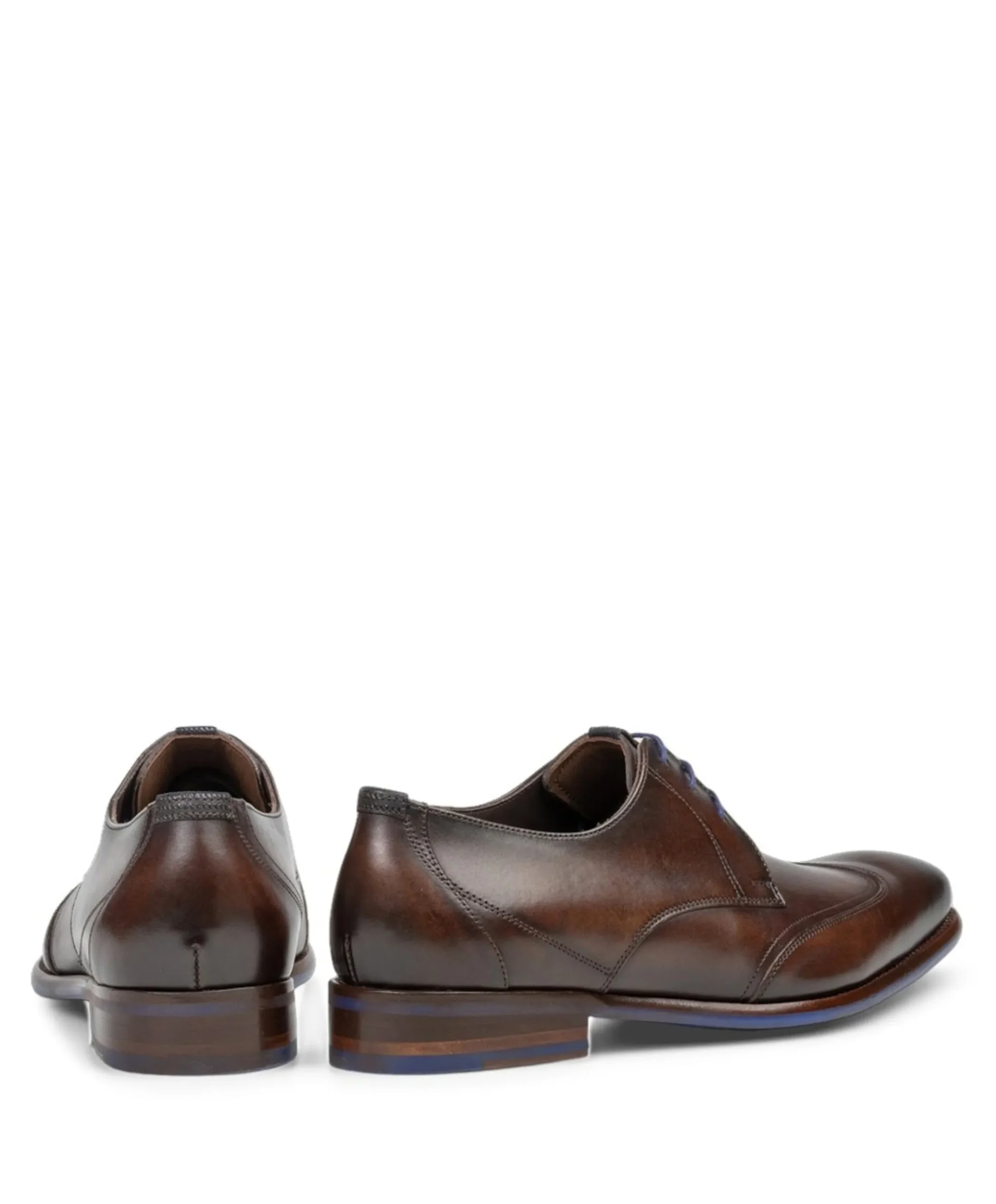 heren veterschoenen bruin