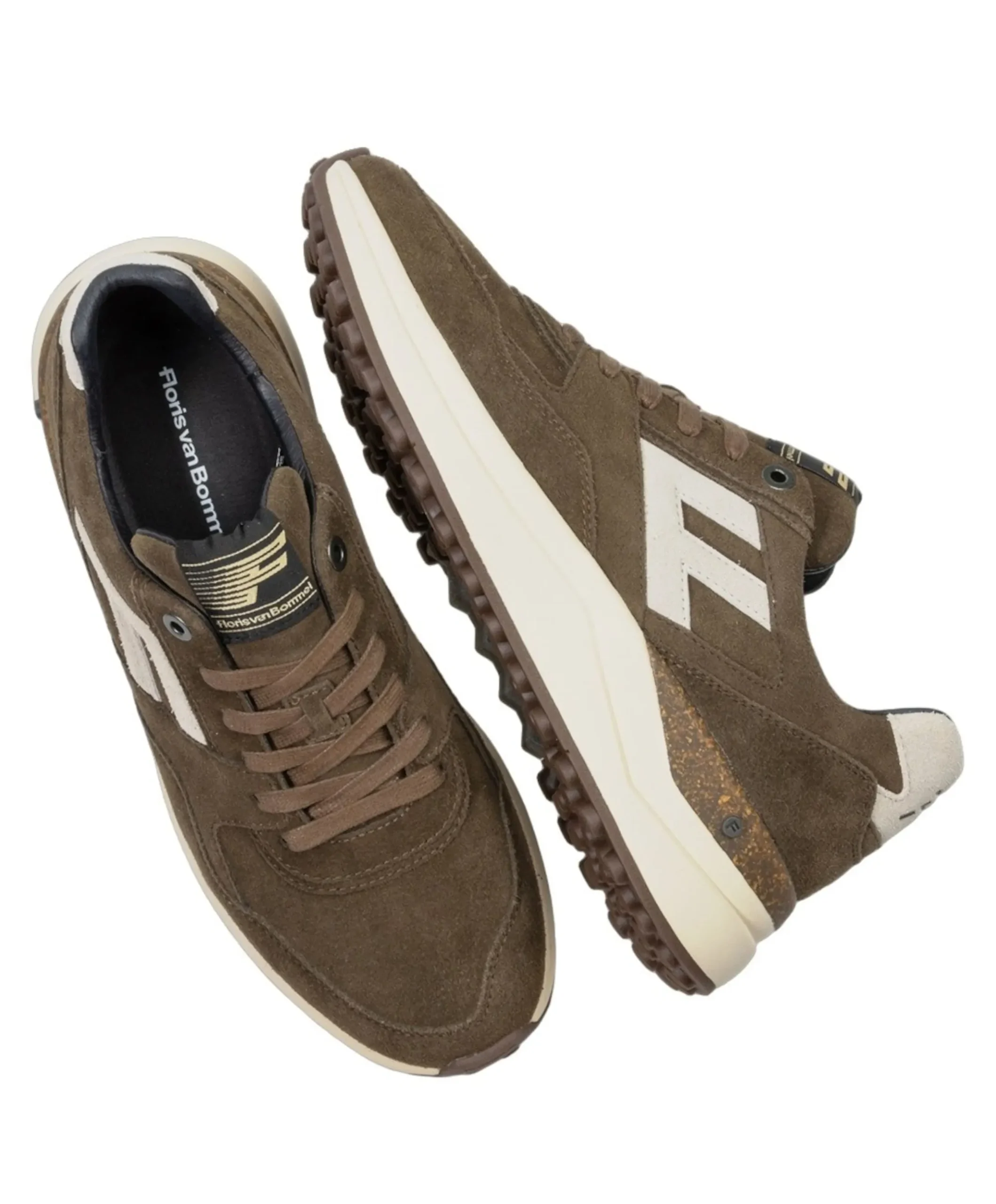 heren veterschoenen groen