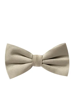 Heren vlinderstrikje beige
