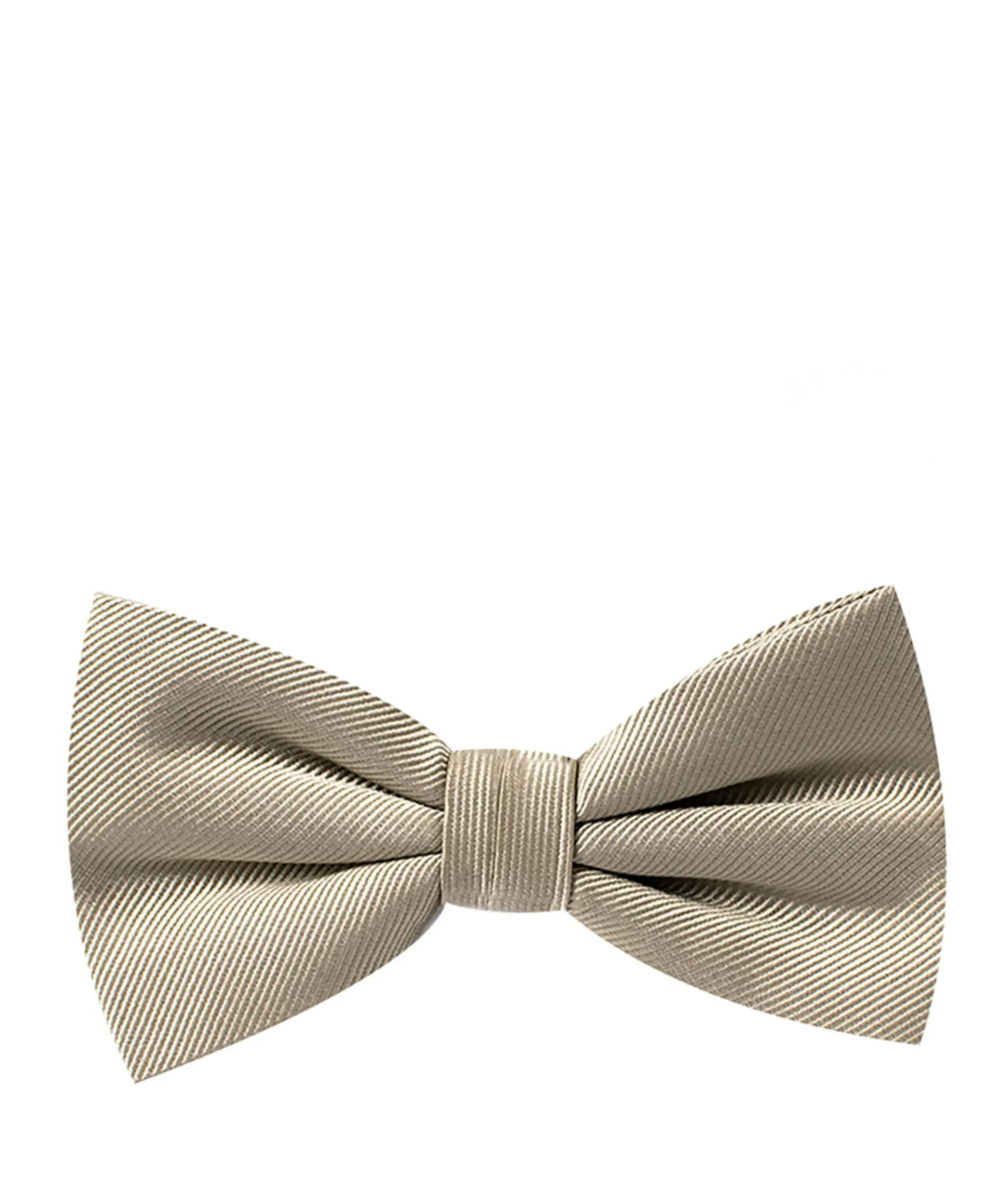 Heren vlinderstrikje beige