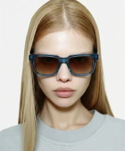 Heren zonnebril blauw