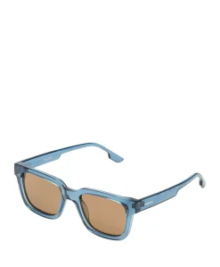 Heren zonnebril blauw