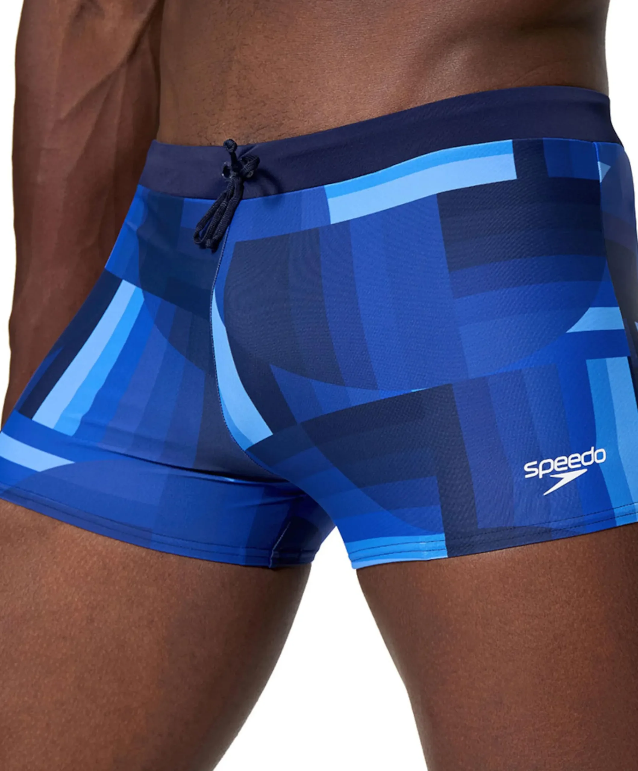 Heren zwemshort blauw