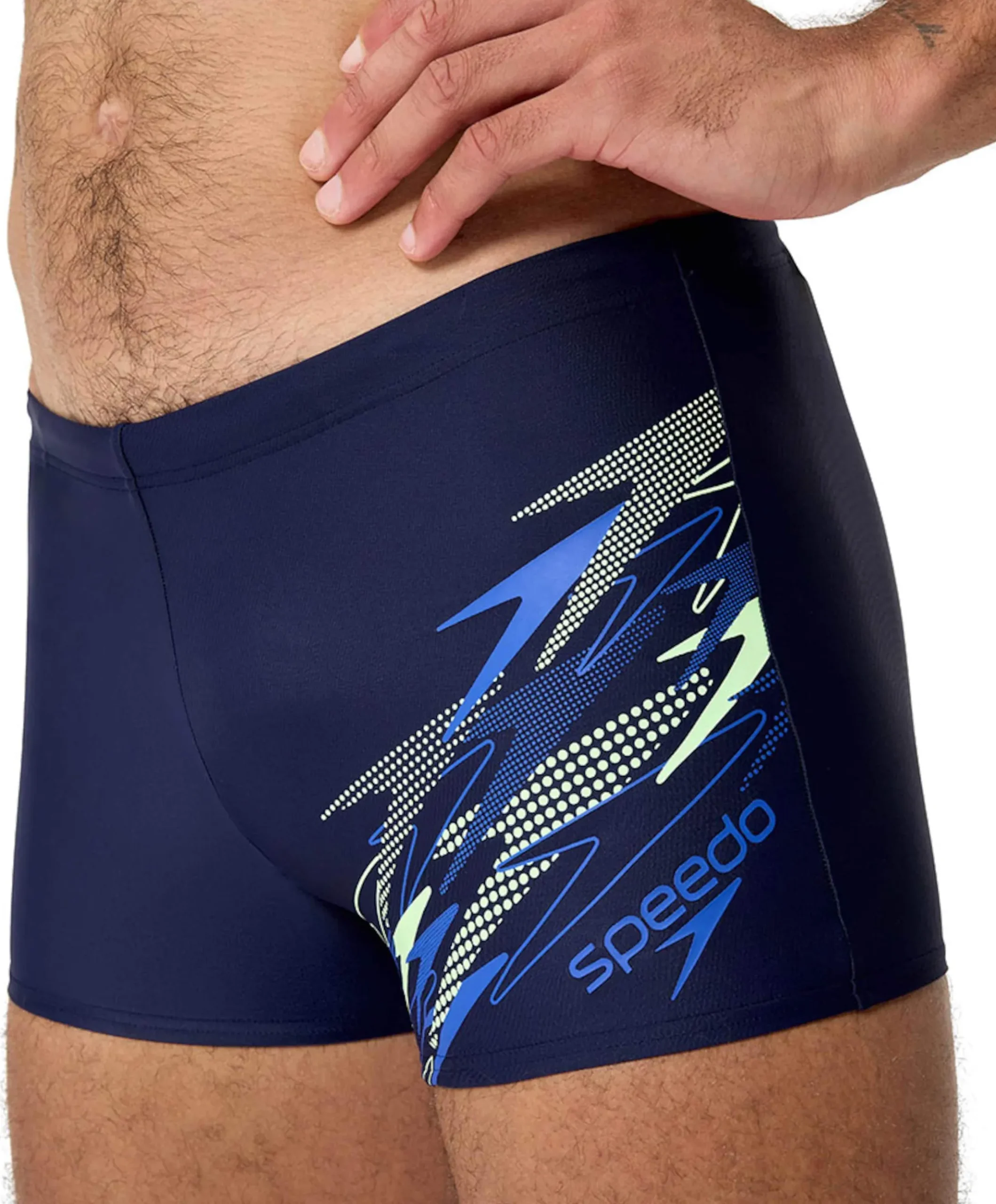 Heren zwemshort blauw