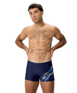 Heren zwemshort blauw