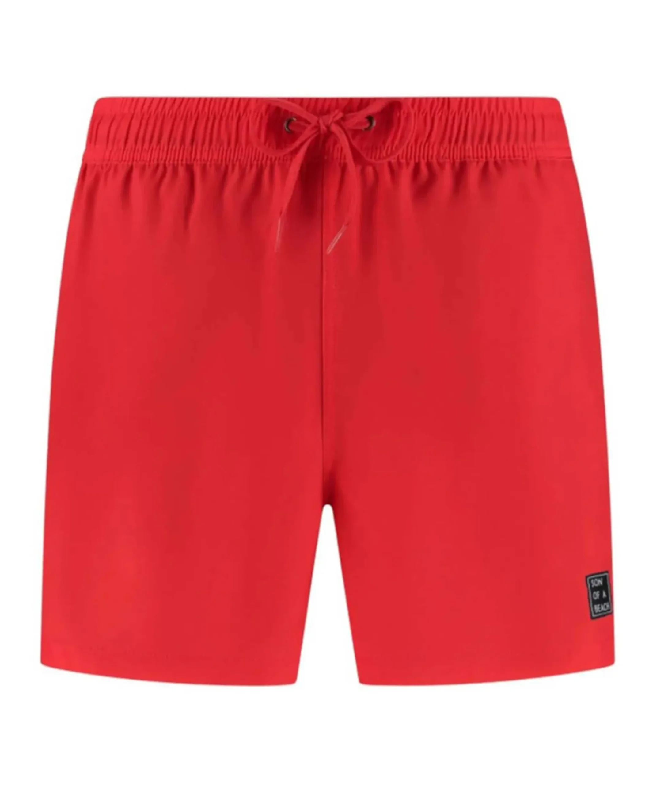 Heren zwemshort rood