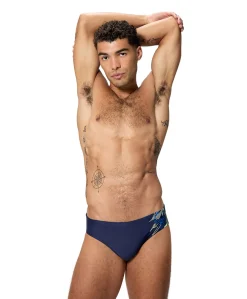 Heren zwemslip blauw