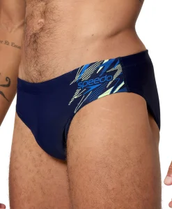 Heren zwemslip blauw