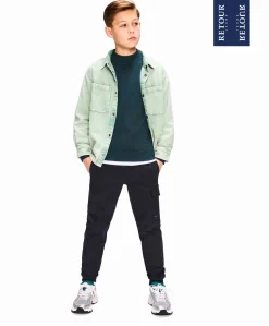 Hidde jongens broek grijs