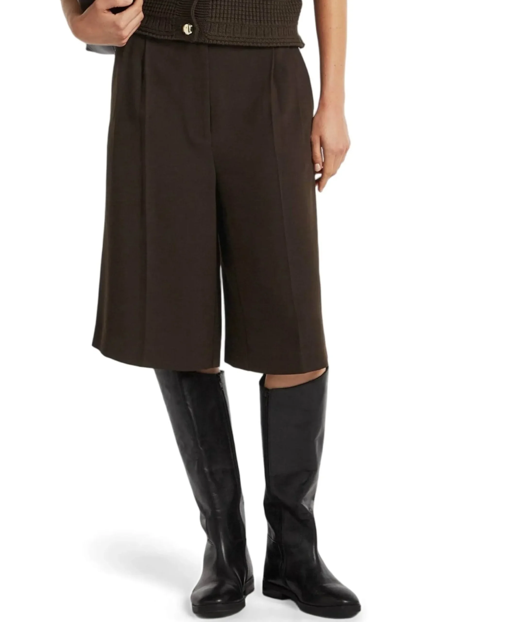 HILDA dames bermuda bruin