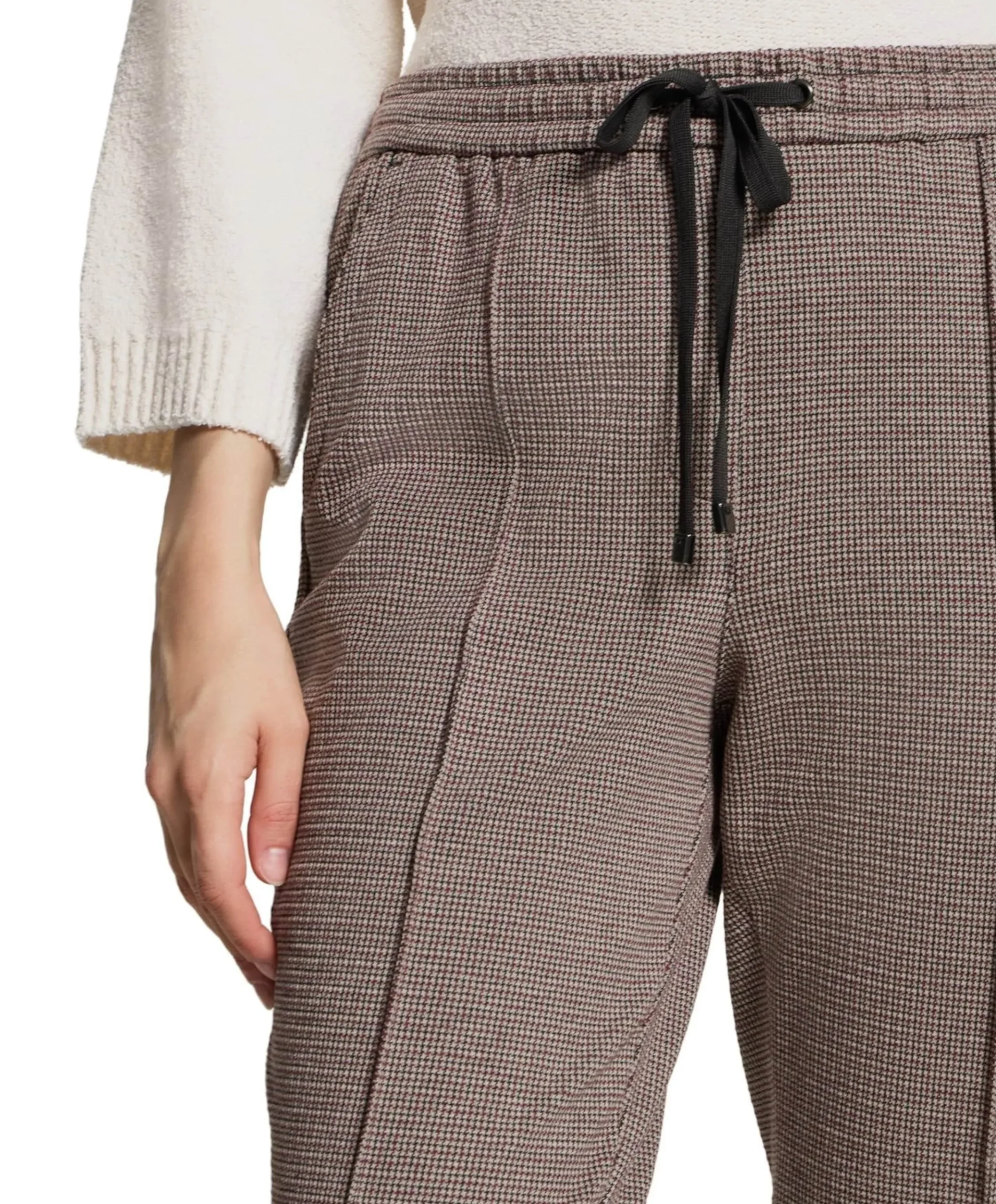 Hose Casual 7/8 LAEnge dames broek rood