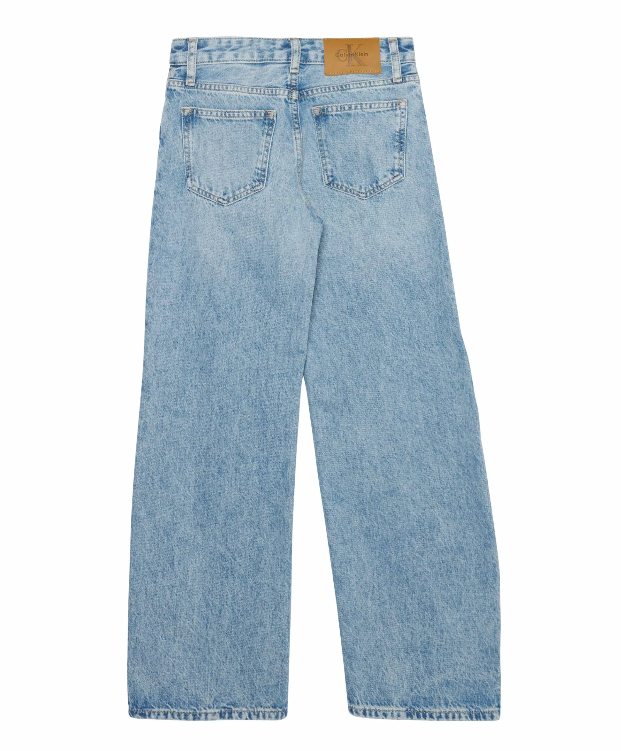 HR WIDE LEG DANTE WASH meisjes jeans blauw