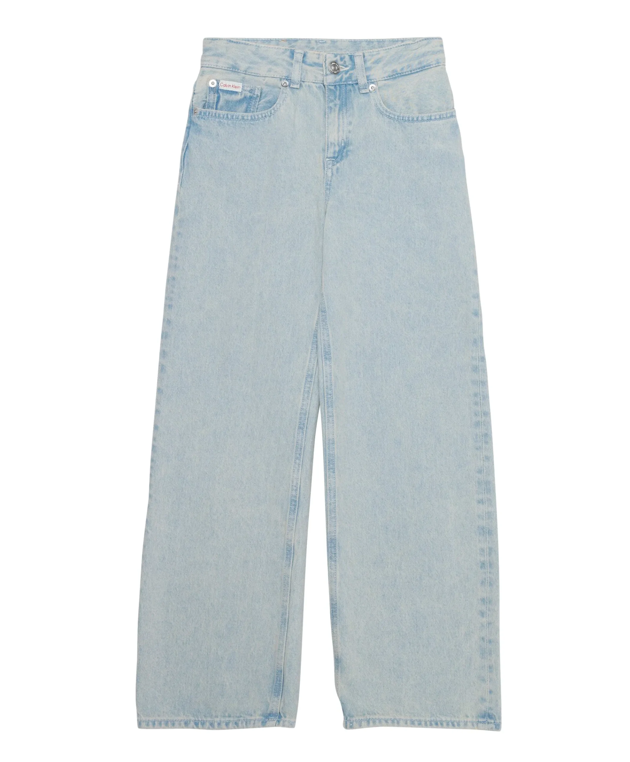 HR WIDE LEG DANTE WASH meisjes jeans blauw