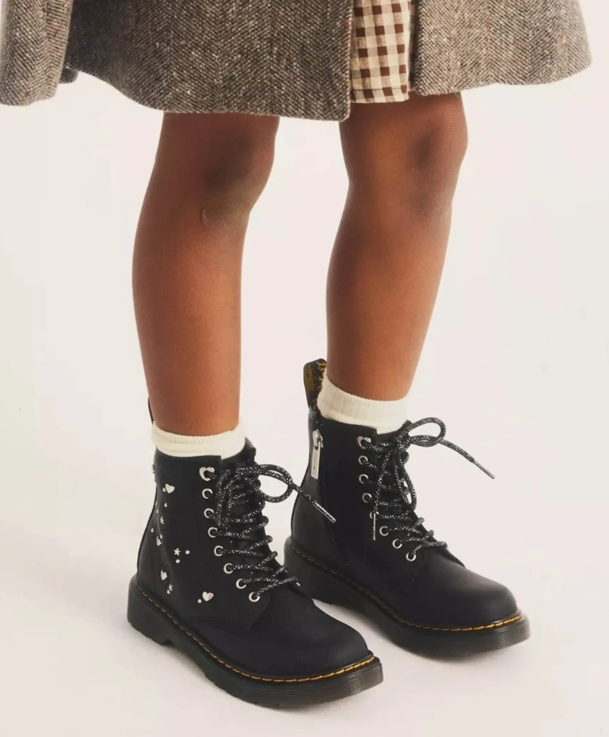 1460 HS J meisjes boots zwart