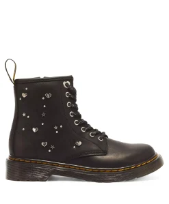 1460 HS J meisjes boots zwart