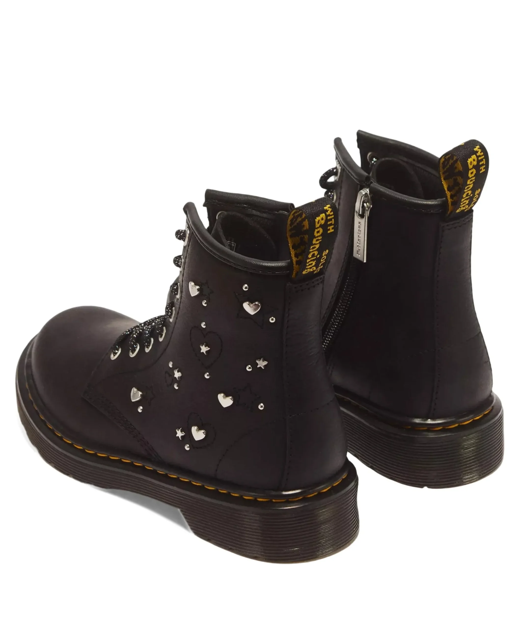 1460 HS J meisjes boots zwart