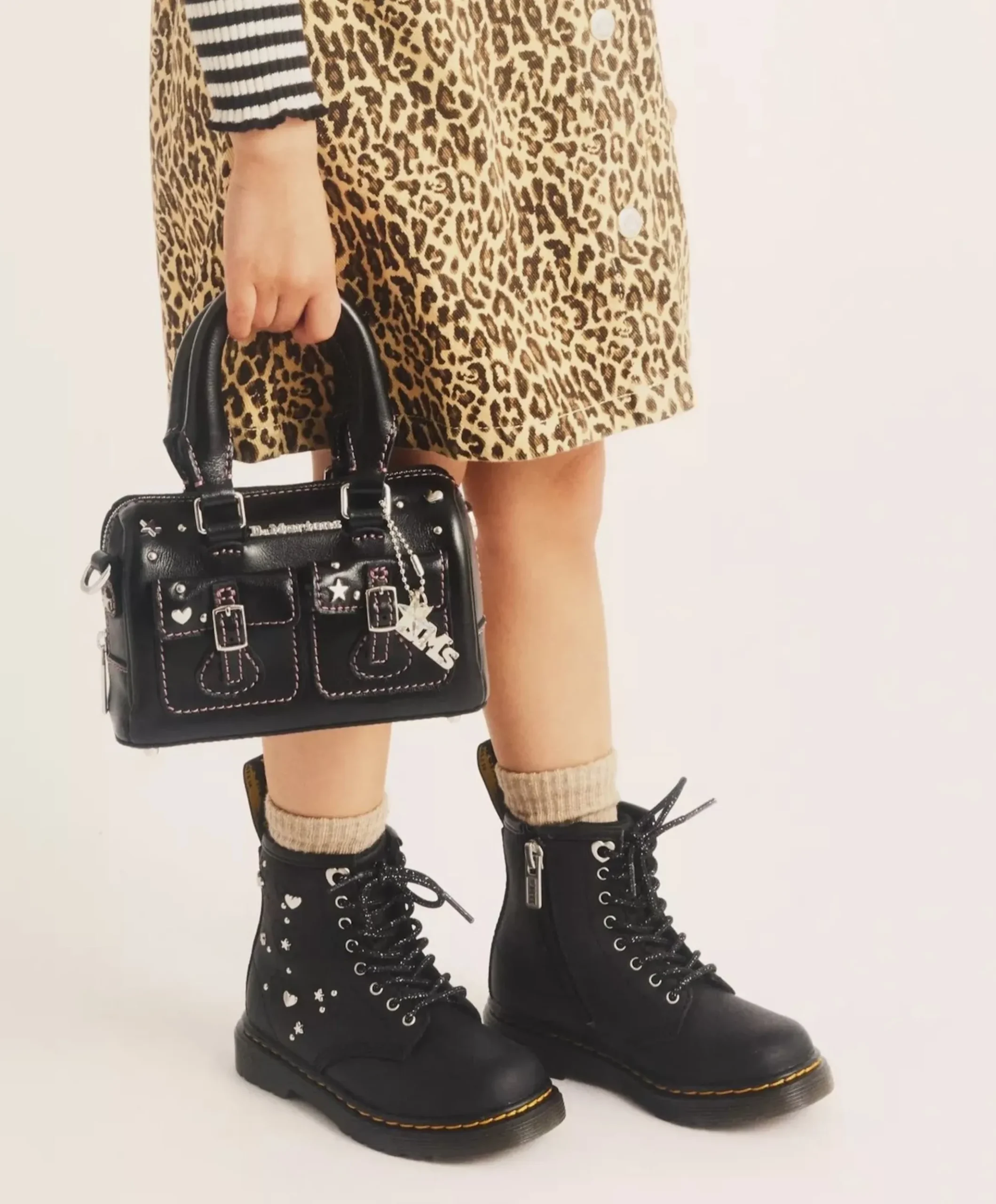 1460 HS T meisjes boots zwart