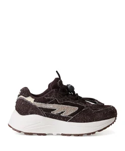 HTS KIDS SHADOW LACE FS uniseks sneakers bruin
