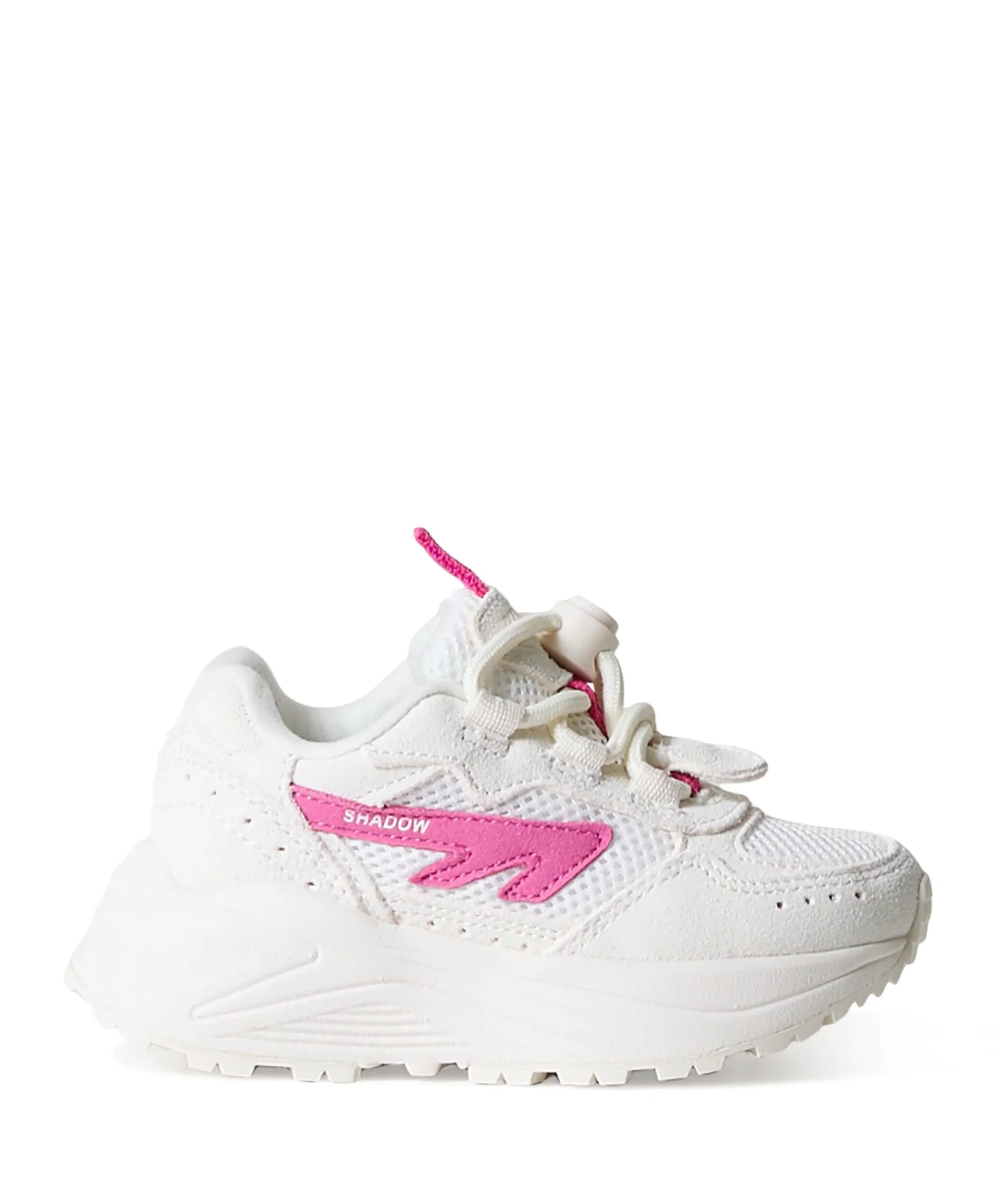 HTS KIDS SHADOW LACE meisjes sneakers wit