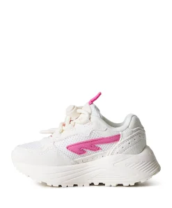 HTS KIDS SHADOW LACE meisjes sneakers wit