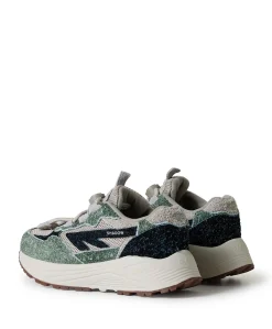 HTS SHADOW LACE FS uniseks sneakers zwart