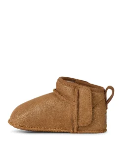 I BABY CLASSIC ULTRA MINI DAZZLE meisjes pantoffels bruin