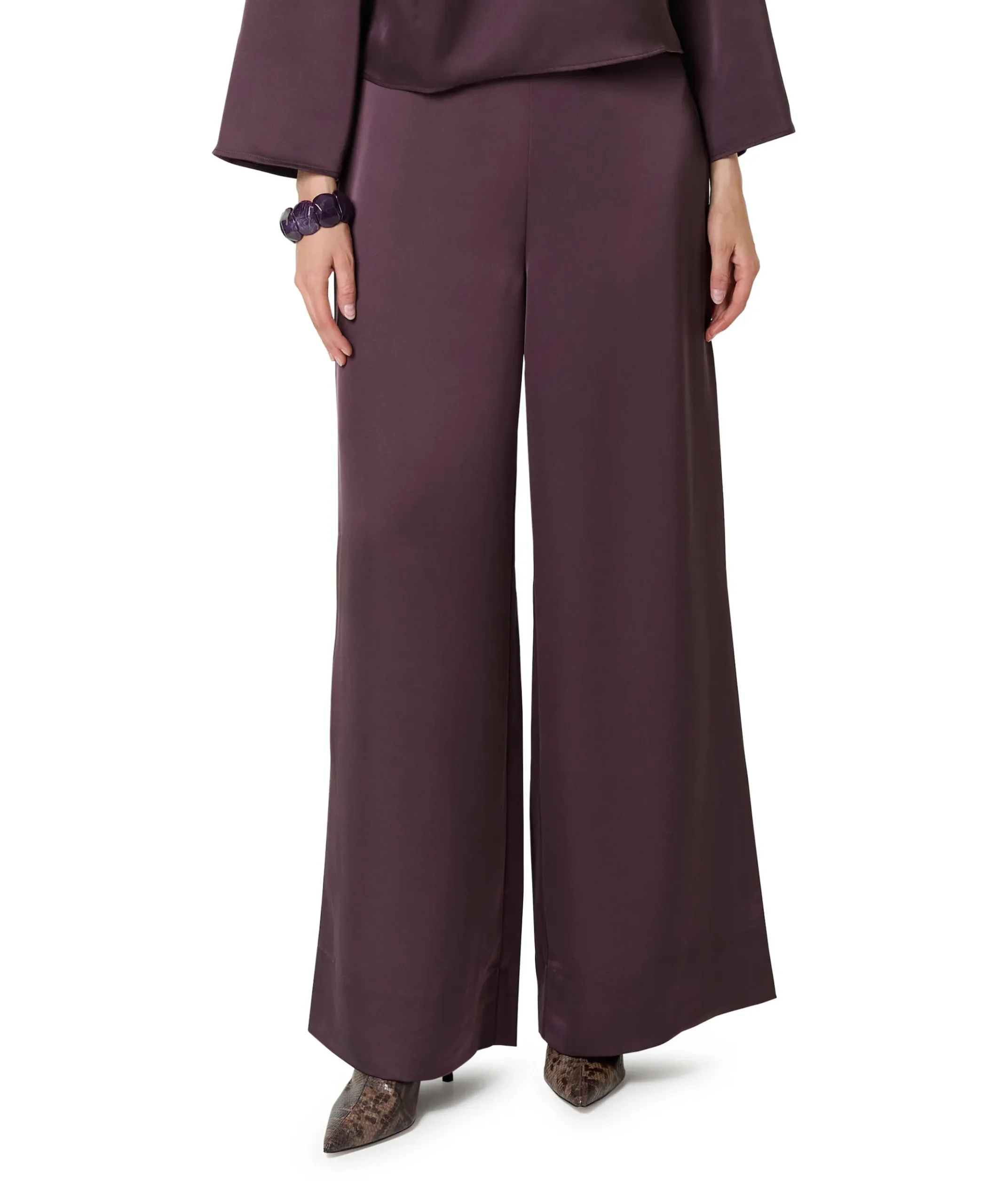 Jacinda dames broek paars