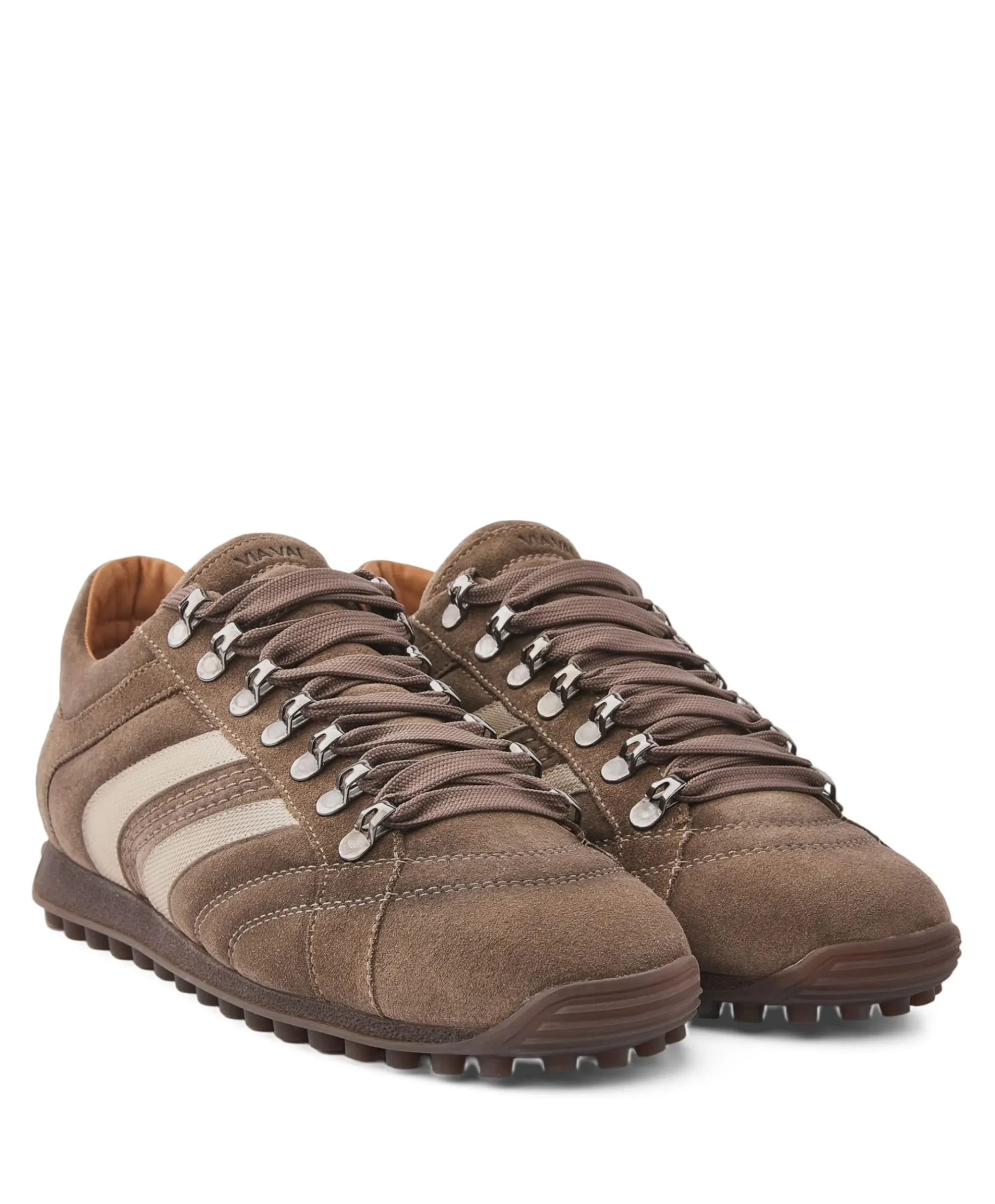 Jack Nathan heren sneakers bruin